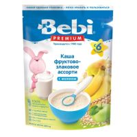 Bebi каша фруктово-злаковое ассорти молочная с 6мес. 200г