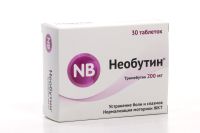 Необутин 200мг №30 таб (Тримебутин)