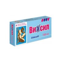 Виасил 100мг №4 таб п/плен оболоч (Силденафил)