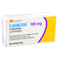 Ламиктал таблетки 100мг №28