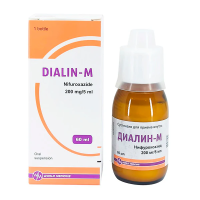 Диалин-M 60мл сусп д/пр внутрь (Нифуроксазид)