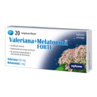 Валериана+Мелатонин Форте150мг+3мг № 20 таб п/о