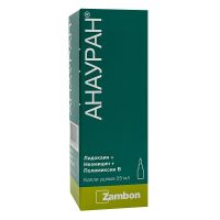 Анауран 25мл капли ушные