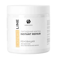 ADRICOCO EXPERT LINE маска-реноватор липидная д/волос с комплексом масел и молочной кислотой 500 мл