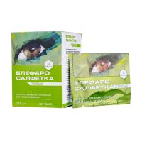 Geltek Салфетка влажная стерильная для ухода за веками "Блефаросалфетка", №20