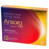 Ансара 100мг №4 таб п/оболочкой (Силденафил)