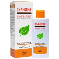 Сульсена шампунь-пилинг с натуральным скрабом 150 мл