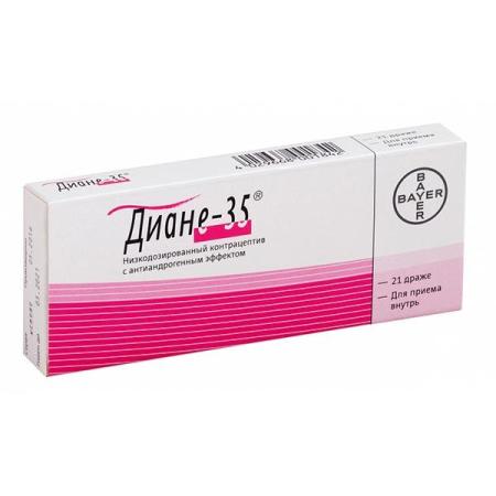 Диане-35 драже №21