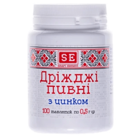 Пивные дрожжи с Цинком таблетки №100