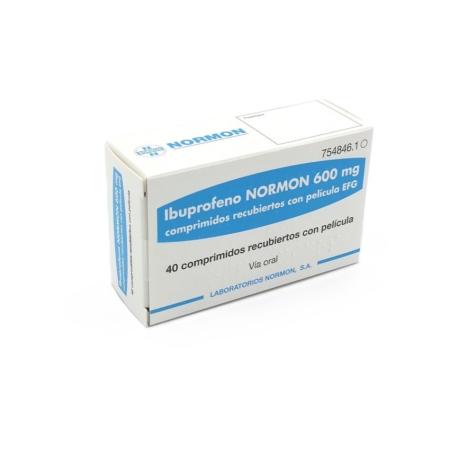 Ибупрофен-Normon 600мг №40 таблетки п/о