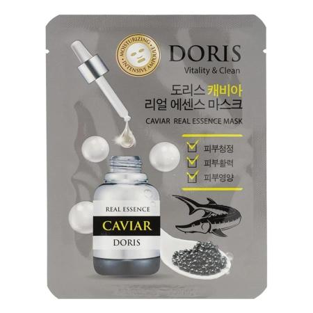 Jigott Doris Caviar Real Essence Mask маска д/лица с экстрактом черной икры 25мл