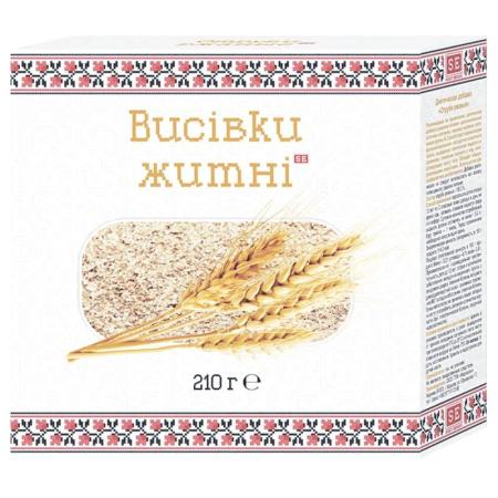 Отруби ржаные 210г