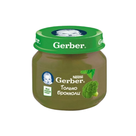 Gerber пюре брокколи с 4мес 80г