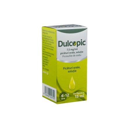 Дулькопик (Dulcopic) 7,5мг/мл 15мл капли для приема внутрь (Пикосульфат натрия)