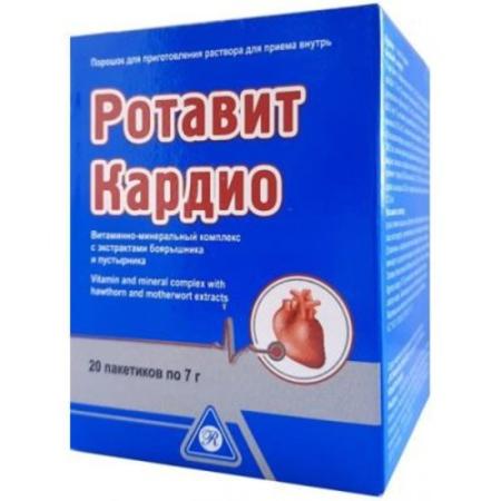 Ротавит Кардио №20 пор 7г для приг р-ра д/пр внутрь (БАД)