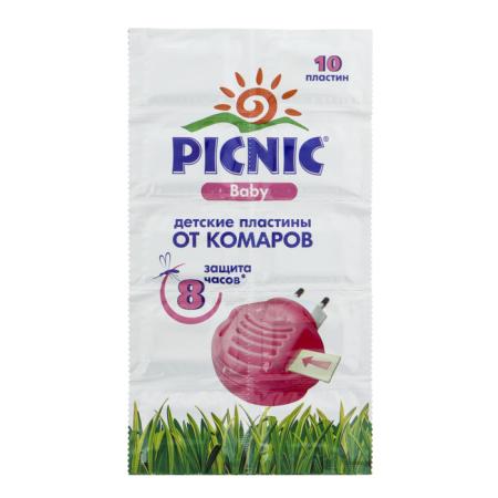 Picnic Пластины детские от комаров (8 часов) №10