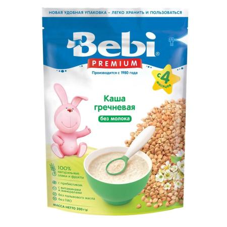 Bebi каша гречневая безмолочная с 4 мес. 200г