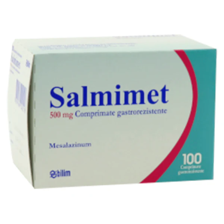 Салмимет 500мг №100 таб п/к/о (Месалазин)