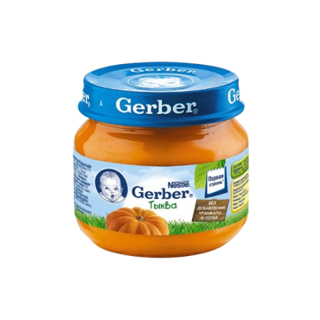 Gerber пюре тыква с 5мес 80г