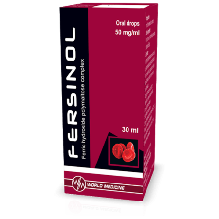 Ферсинол 50мг/мл 30мл капли для приема внутрь