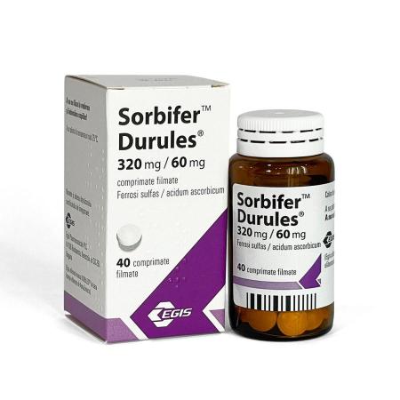 Сорбифер-Дурулес таблетки покрытые оболочкой №40
