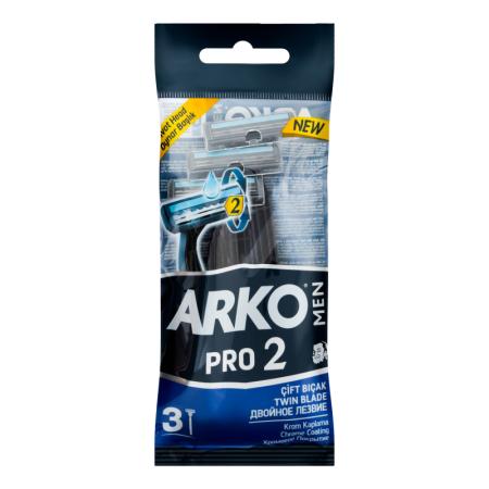 ARKO men станок для бритья Pro2 3 шт - 2 лезвия