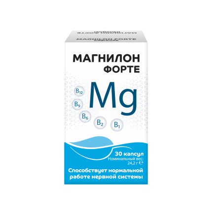 Магнилон Форте №30 капс (банка) БАД