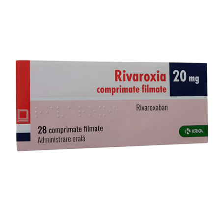 Ривароксиа 20мг №28 таблетки п/п/о (Ривароксабан)