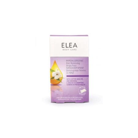 ELEA восковые полоски для лица гипоаллергенные №16