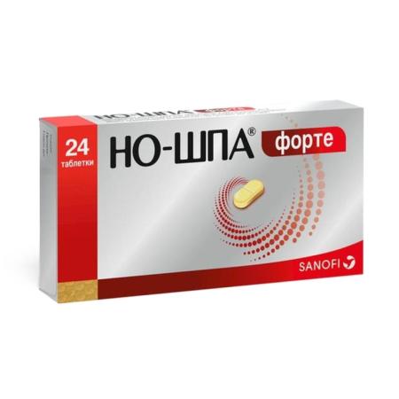 Но-шпа форте  80мг №24 таблетки (Дротаверин)