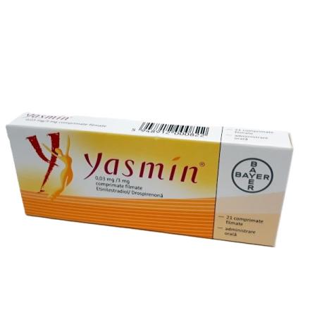 Ясмин таблетки покрытые оболочкой № 21