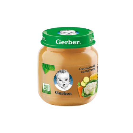 Gerber пюре овощной салатик  с 6 мес 130г