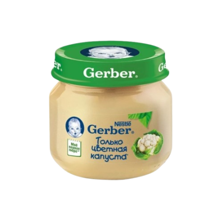 Gerber пюре цветная капуста (с 4мес) 80г