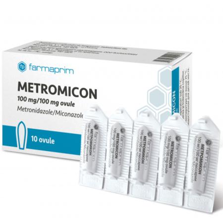 Метромикон 100мг/100мг №10 суппозитории вагинальные (Метронидазол+Миконазол)